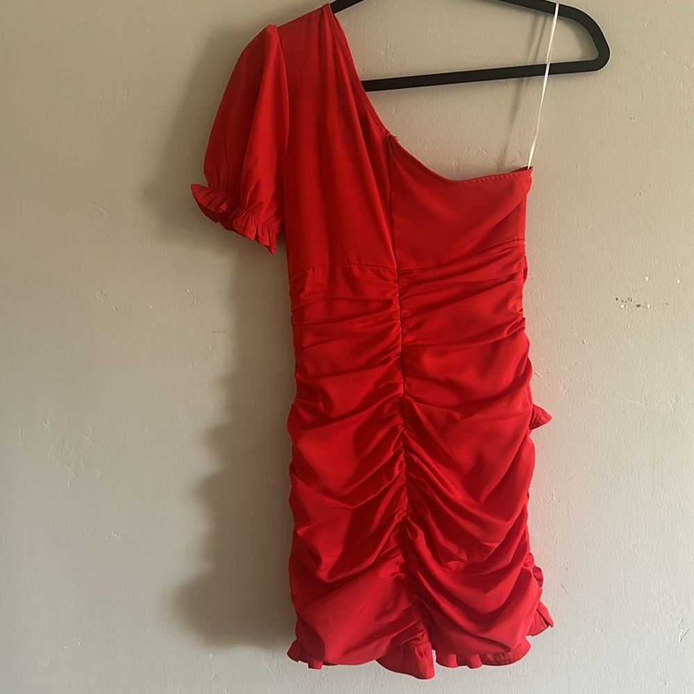 Unworn Hello Molly Mini Ruched Dress - Picture 5 of 5